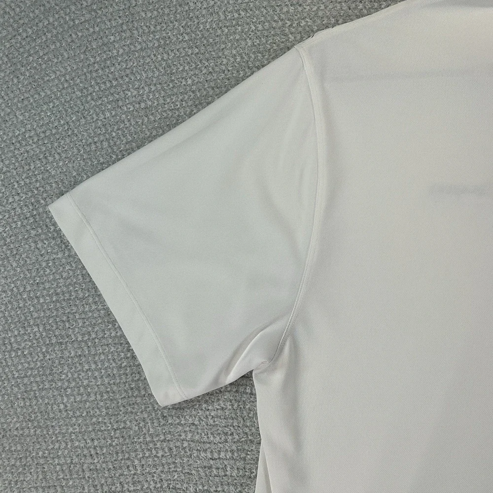Nike Polo Shirt Mens XL White Striped TPC Sawgrass Players Championship Golf - Picture 8 of 16